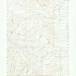 United States Geological Survey Freighter Gap, WY (1958, 62500-Scale) digital map