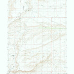 United States Geological Survey Freighter Gap, WY (1986, 24000-Scale) digital map