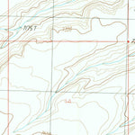 United States Geological Survey Freighter Gap, WY (1986, 24000-Scale) digital map