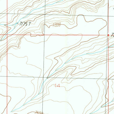 United States Geological Survey Freighter Gap, WY (1986, 24000-Scale) digital map