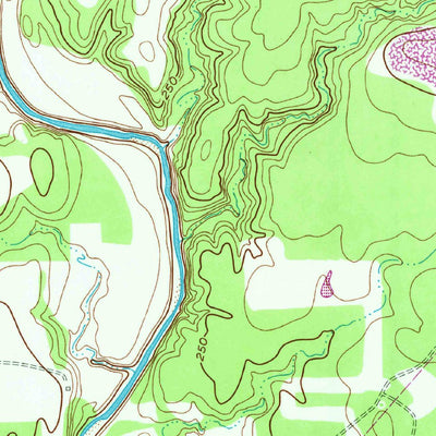 United States Geological Survey Frelsburg, TX (1958, 24000-Scale) digital map