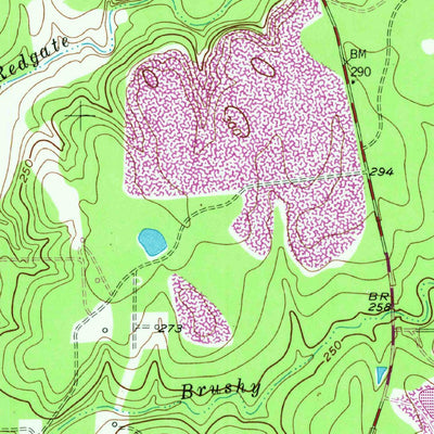 United States Geological Survey Frelsburg, TX (1958, 24000-Scale) digital map