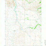 United States Geological Survey Fremont Butte, WY (1964, 24000-Scale) digital map