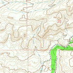United States Geological Survey Fremont Butte, WY (1964, 24000-Scale) digital map