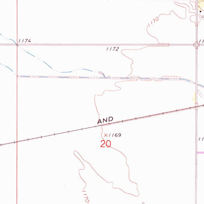 United States Geological Survey Fremont East, NE (1968, 24000-Scale) digital map