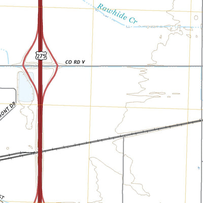 United States Geological Survey Fremont East, NE (2021, 24000-Scale) digital map