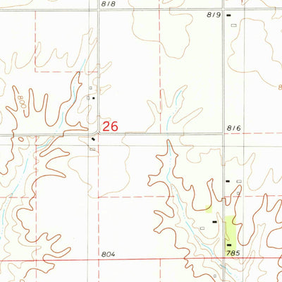 United States Geological Survey Fremont, IA (1980, 24000-Scale) digital map