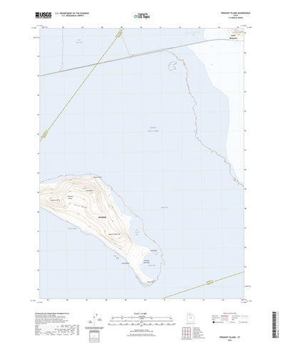 United States Geological Survey Fremont Island, UT (2023, 24000-Scale) digital map