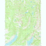 United States Geological Survey Fremont Lake North, WY (1968, 24000-Scale) digital map
