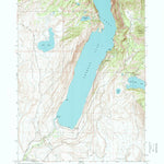 United States Geological Survey Fremont Lake South, WY (1964, 24000-Scale) digital map
