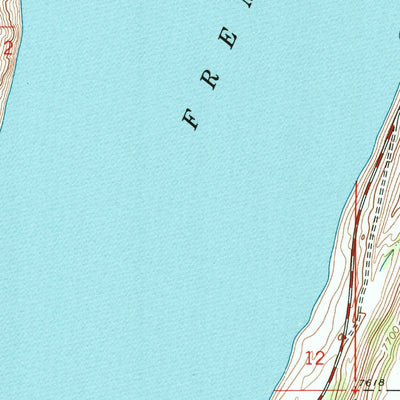 United States Geological Survey Fremont Lake South, WY (1964, 24000-Scale) digital map