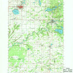 United States Geological Survey Fremont, MI (1958, 62500-Scale) digital map