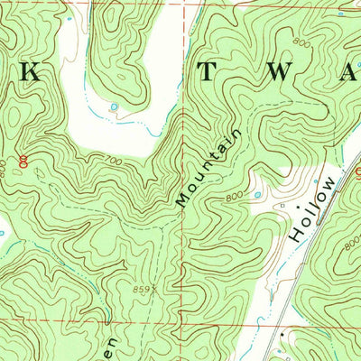 United States Geological Survey Fremont, MO (1968, 24000-Scale) digital map