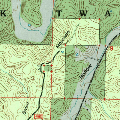 United States Geological Survey Fremont, MO (1997, 24000-Scale) digital map