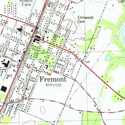 United States Geological Survey Fremont, NC (1978, 24000-Scale) digital map