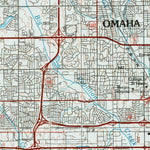 United States Geological Survey Fremont, NE-IA (1982, 100000-Scale) digital map