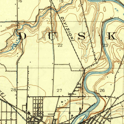 United States Geological Survey Fremont, OH (1903, 62500-Scale) digital map