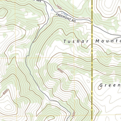 United States Geological Survey Fremont Pass, UT (2023, 24000-Scale) digital map