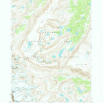 United States Geological Survey Fremont Peak North, WY (1968, 24000-Scale) digital map