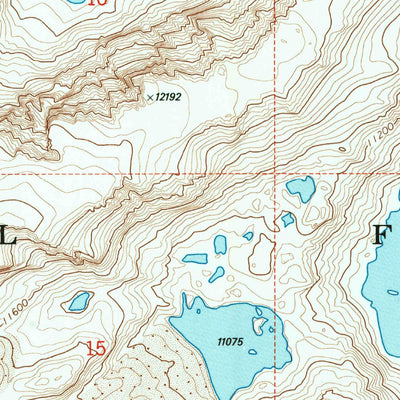 United States Geological Survey Fremont Peak North, WY (1991, 24000-Scale) digital map