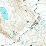 United States Geological Survey Fremont Peak South, WY (1968, 24000-Scale) digital map