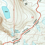 United States Geological Survey Fremont Peak South, WY (1991, 24000-Scale) digital map