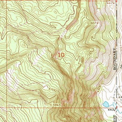 United States Geological Survey Fremont Point, OR (1966, 24000-Scale) digital map