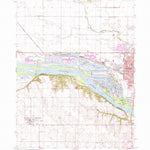 United States Geological Survey Fremont West, NE (1968, 24000-Scale) digital map