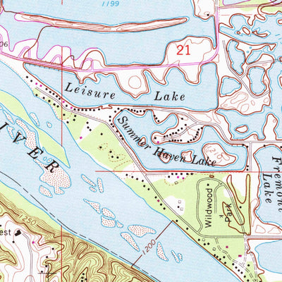 United States Geological Survey Fremont West, NE (1968, 24000-Scale) digital map