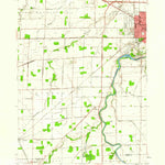 United States Geological Survey Fremont West, OH (1958, 24000-Scale) digital map
