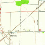 United States Geological Survey Fremont West, OH (1958, 24000-Scale) digital map