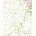 United States Geological Survey Fremont West, OH (1969, 24000-Scale) digital map