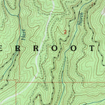 United States Geological Survey French Basin, MT (1998, 24000-Scale) digital map