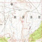 United States Geological Survey French Butte, AZ (1967, 24000-Scale) digital map