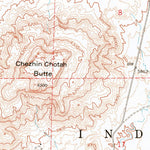 United States Geological Survey French Butte, AZ (1967, 24000-Scale) digital map