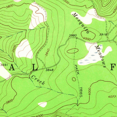 United States Geological Survey French Butte, WA (1965, 24000-Scale) digital map