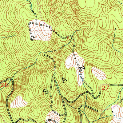 United States Geological Survey French Corral, CA (1948, 24000-Scale) digital map