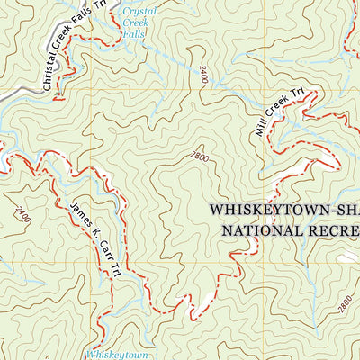 United States Geological Survey French Gulch, CA (2022, 24000-Scale) digital map