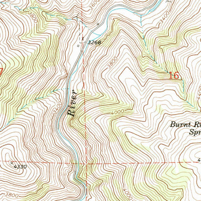 United States Geological Survey French Gulch, OR (1967, 24000-Scale) digital map