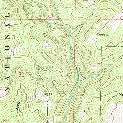 United States Geological Survey French Gulch, OR (1992, 24000-Scale) digital map