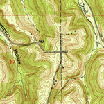 United States Geological Survey French Lick, IN (1951, 24000-Scale) digital map