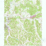 United States Geological Survey French Lick, IN (1965, 24000-Scale) digital map