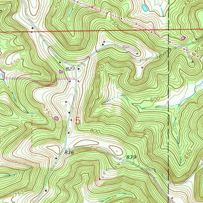 United States Geological Survey French Lick, IN (1965, 24000-Scale) digital map
