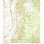 United States Geological Survey French Mesa, NM (1983, 24000-Scale) digital map