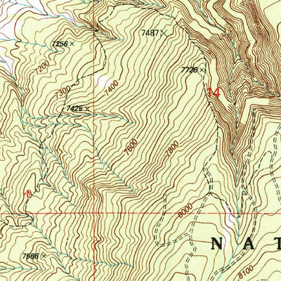 United States Geological Survey French Mesa, NM (2002, 24000-Scale) digital map