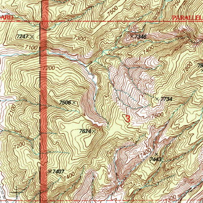 United States Geological Survey French Mesa, NM (2002, 24000-Scale) digital map