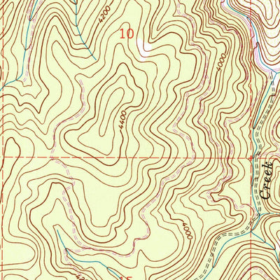 United States Geological Survey French Mountain, ID (1965, 24000-Scale) digital map