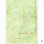 United States Geological Survey French Mountain, ID (1994, 24000-Scale) digital map