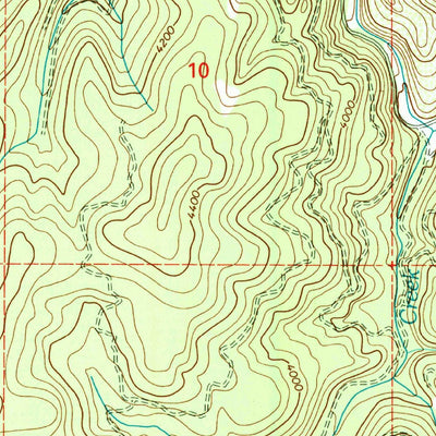 United States Geological Survey French Mountain, ID (1994, 24000-Scale) digital map
