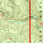 United States Geological Survey French Mountain, ID (1994, 24000-Scale) digital map